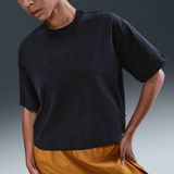 Nike W Nsw Luxe Ss Tee Boxy Kadın T-Shirt HV4955-010 - M - Siyah