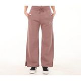 Nike W Nsw Phnx Flc Hr Pant Wıde Kadın Eşofman Altı DQ5615-208 - Kahverengi