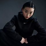 Nıke W Nsw Phnx Flc Std Po Hoodıe Kadın Sweatshirt Hf6839-010