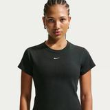 NIKE W NSW RIB TGHT SS TEE Kadın T-Shirt HV4994-010