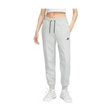 Nike W Nsw Tch Flc Mr Jggr Kadın Günlük Eşofman Altı FB8330-063 Gri - Renkli