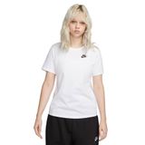 Nike W NSW TEE Club Kısa Kollu Beyaz Kadın T-shirt