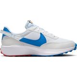 Nike Waffle Debut Se White Blue Sneaker Günlük Spor Ayakkabı Beyaz Mavi - Beyaz - Açık Mavi