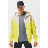 Nike Windrunner Full Zip Jacket Kapüşonlu Erkek Ceket Rüzgarlık Sarı Krem