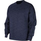 Nike Yoga Crew Erkek Sweatshirt, Kapüşonsuz, Midnight Navy, S Beden