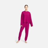 Nike Yoga Dri-Fit 7/8 Fleece Kadın Eşofman Altı DM7037 - Pembe - S