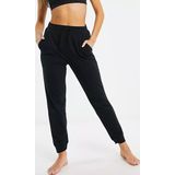 Nike Yoga Dri Fit Fleece 7/8 Jogger in Black Kadın Eşofman Altı Siyah