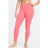 Nike Yoga Dri-fit High-rise 7/8 Yüksek Bel Toparlayıcı Kadın Tayt Pembe