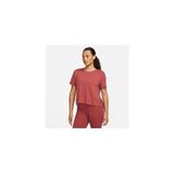 Nike Yoga Dri-Fit Training Short-Sleeve Kadın T-Shirt DM7025-661 - Turuncu