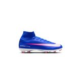 Nike ZM MERCURIAL SUPERFLY 10 PRO FG Erkek Çim Zemin Kramponu HF9433-446 Mavi