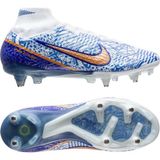 Nike Zoom Mercurial Superfly 9 Elite Cr7 Sg-Pro Çim Saha Krampon DQ5294-182 - Beyaz - Mavi