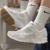 Nike Zoom Vomero 5 Kadın Beyaz Spor Ayakkabı Sneaker | FJ2028-104 - Beyaz - Krem