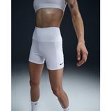 Nikecourt FZ6677-101 Dri-FIT Cepli Kadın Tenis Şortu - Beyaz