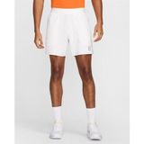 Nikecourt FZ6913-100 Advantage Dri-FIT 15 Cm Erkek Tenis Şortu - Beyaz