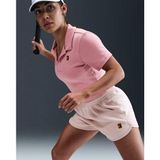Nikecourt HJ8990-667 Heritage Normal Belli Fleece Kadın Tenis Şortu - Pembe