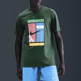 Nikecourt HV1788-323 Dri-FIT Erkek Tişörtü - Yeşil