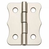 Nikel 100 Adet Papatya Menteşe Düz 30X23 Mm - Dekoratif Çerçeve Fener Kutu Menteşesi