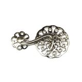 Nikel 50 Adet Zamak Çengel Kilit 56x33 mm - Yuvarlak, Karşılıklı Mobilya, Dolap, Sandık, Kutu,