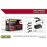 Niken 0160010201 Led Ekran Ses İkazlı Siyah Park Sensörü
