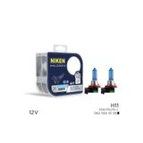 Niken 12v 55w H11 Halojen Beyaz Işık Ampul 5000k 1450 Lumen