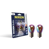 Nıken 12V 93 Dıadem Ampul (Py21w) Amber Bau15s 2Li