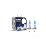 Niken 12V H1, H3. H4. H7. H11 55W Beyaz Işık Halojen Ampul P14.5s 5000K