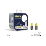 Niken 12v H3 55w Sarı Işık Ampul Pk22s 2800k - Ekolmaks