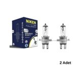 Niken 12v H4 100w/90w Halojen Ampul P43t 2 Adet