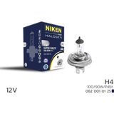 Niken 12V H4 100W/90W Halojen Ampul P45T (Tablalı)