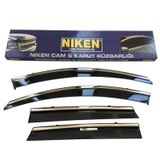 Niken 2017-2021 Opel İnsignia Kromlu 4'lü Cam Rüzgarlığı Set