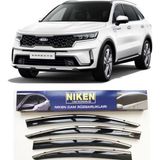 Niken 2021 Sonrası Uyumlu Kia Sorento Kromlu Cam Rüzgarlığı