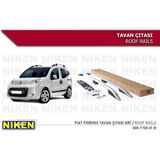 Niken 40701923 Fıat Fıorıno Tavan Çıtası Portbagaj Gri