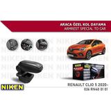 Niken Araca Özel Kol Dayama Siyah Renault Clio V Hb 2013- İçin Rahatlık