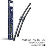 Niken Audi A4-A5-Q3-Q5 Volvo 2008-Araca Özel Silecek 11 - Siyah