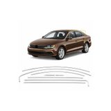 Niken AUTOGP Vw jetta cam çerçevesi kenar çıtası krom tamtur 2011 / 2020 12 parça