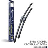 Niken Bmw X1-Opel Crossland 2015-Araca Özel Silecek 11 - Siyah