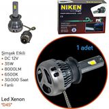 Niken D4S Led Xenon Pro Serisi (1 Adet) 55W 7500 LM