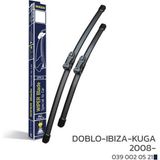 Niken Doblo-Ibiza-Kuga 2008- Araca Özel Silecek 11 - Siyah
