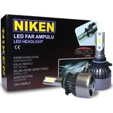 Niken Evo Serisi Led Xenon Far Ampulu H7 / H4 / H11 / H1 / H10 / 9005 / 9006 / H15 + T10 Ampul - HB3 9005