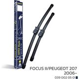 Niken Focus Ii/peugeot 207 2006-ARACA Özel Silecek 10 - Siyah