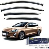 Niken Ford Focus 2019- Kromlu Cam Rüzgarlığı 4 Lü