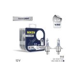 Niken H4 12V 60/55W Halojen Ampul Storm Light P43T Gün Işığı