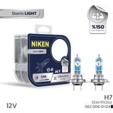 Niken H7 12V 55W Halojen Ampul Storm Light PX26D Gün Işığı