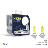 Niken H7 Far Ampülü Sarı Renk 12 Volt 2800K