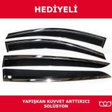 Niken Honda Civic 2016 Sonrası Kromlu Cam Rüzgarlığı