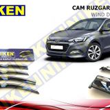 Niken Hyundai I20 2015 4 Kromlu Cam Rüzgarlığı