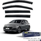 Niken Hyundai I20 Niken Kromlu Cam Rüzgarlığı 4lü Set 2021 ve Üstü