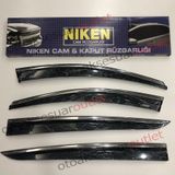 Niken Kia Sportage 2016 Sonrası Kromlu Cam Rüzgarlığı