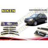 Niken Kia Sportage 4 2006-2009 Kromlu Cam Rüzgarlığı