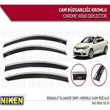 NIKEN Kromlu Cam Rüzgarliği Renault Fluence 2009-4Lü